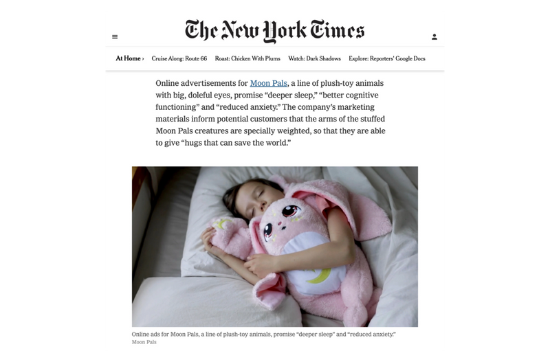 Nytimes 2024 stuffed animals